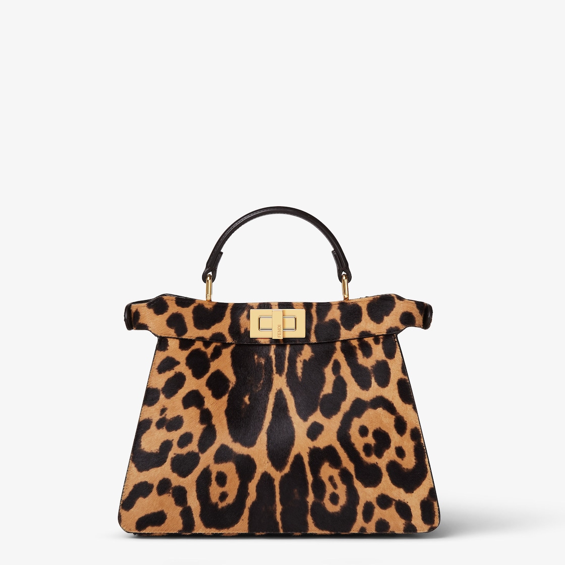 FENDI Peekaboo ISeeU Small Printed cavallino calfskin bag - Image 3